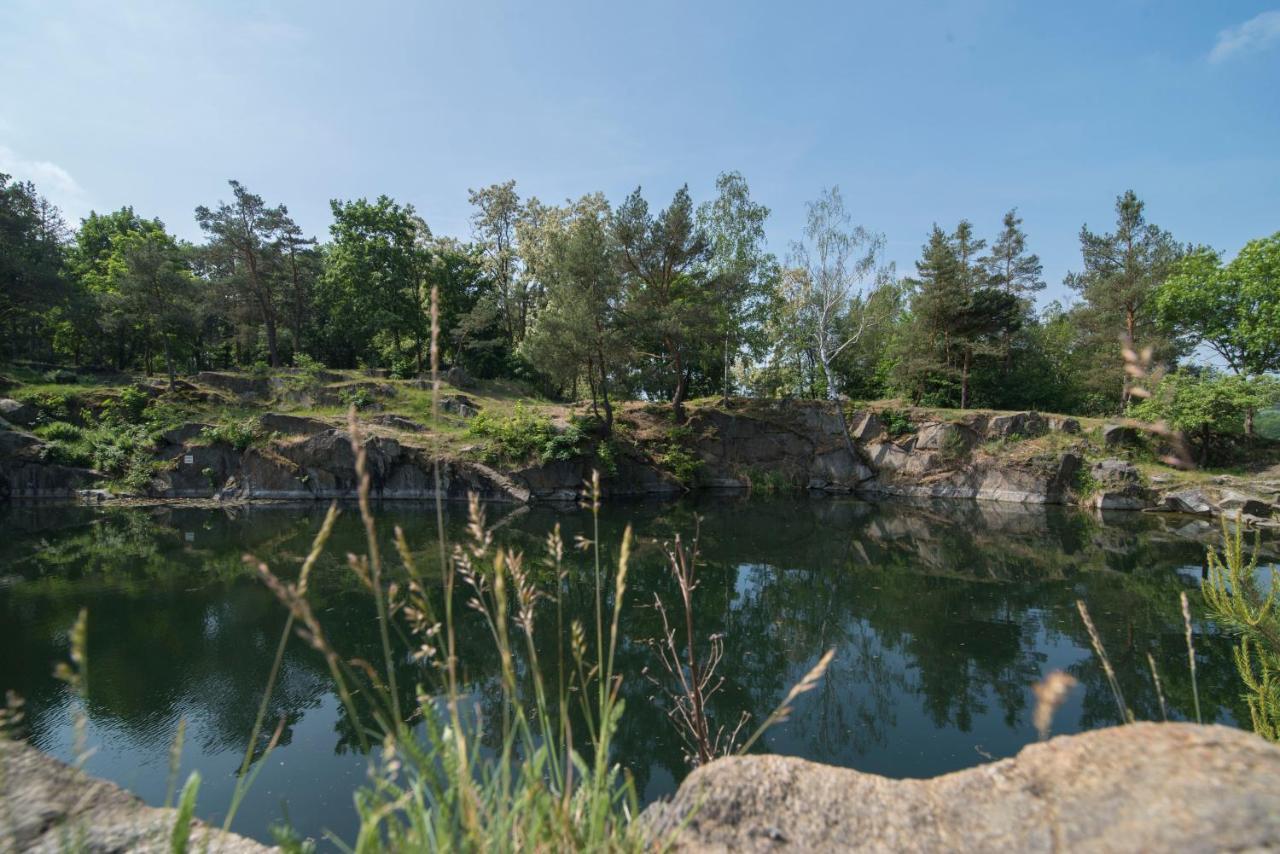 Wellness Bungalov - Vodni Nadrz Slapy - 40Km Od Prahy Necin Exterior photo